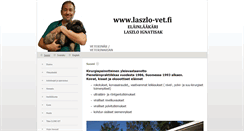 Desktop Screenshot of laszlo-vet.fi